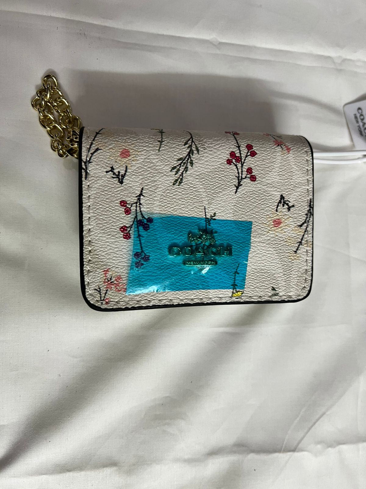 COACH INSPIRED WALLET WITH SLING CHAIN